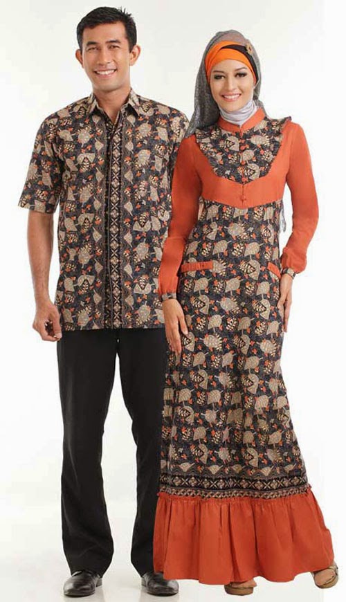  Model Baju Gamis Batik Terbaru 2014 Tutorial Hijab