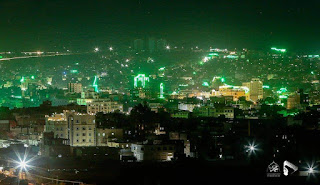 مدينة صنعاء اليمن قبل الاحتفال بالمولد النبوي الشريف