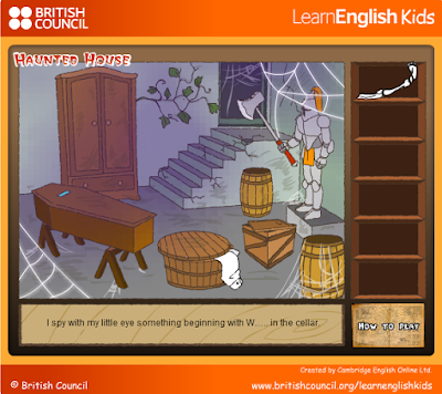 http://learnenglishkids.britishcouncil.org/en/games/haunted-house