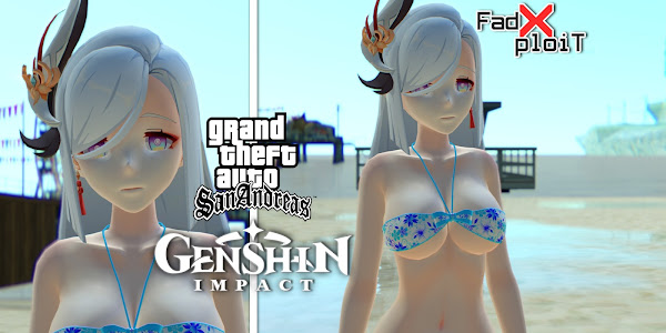 GTA SA Shenhe Custom Bikini