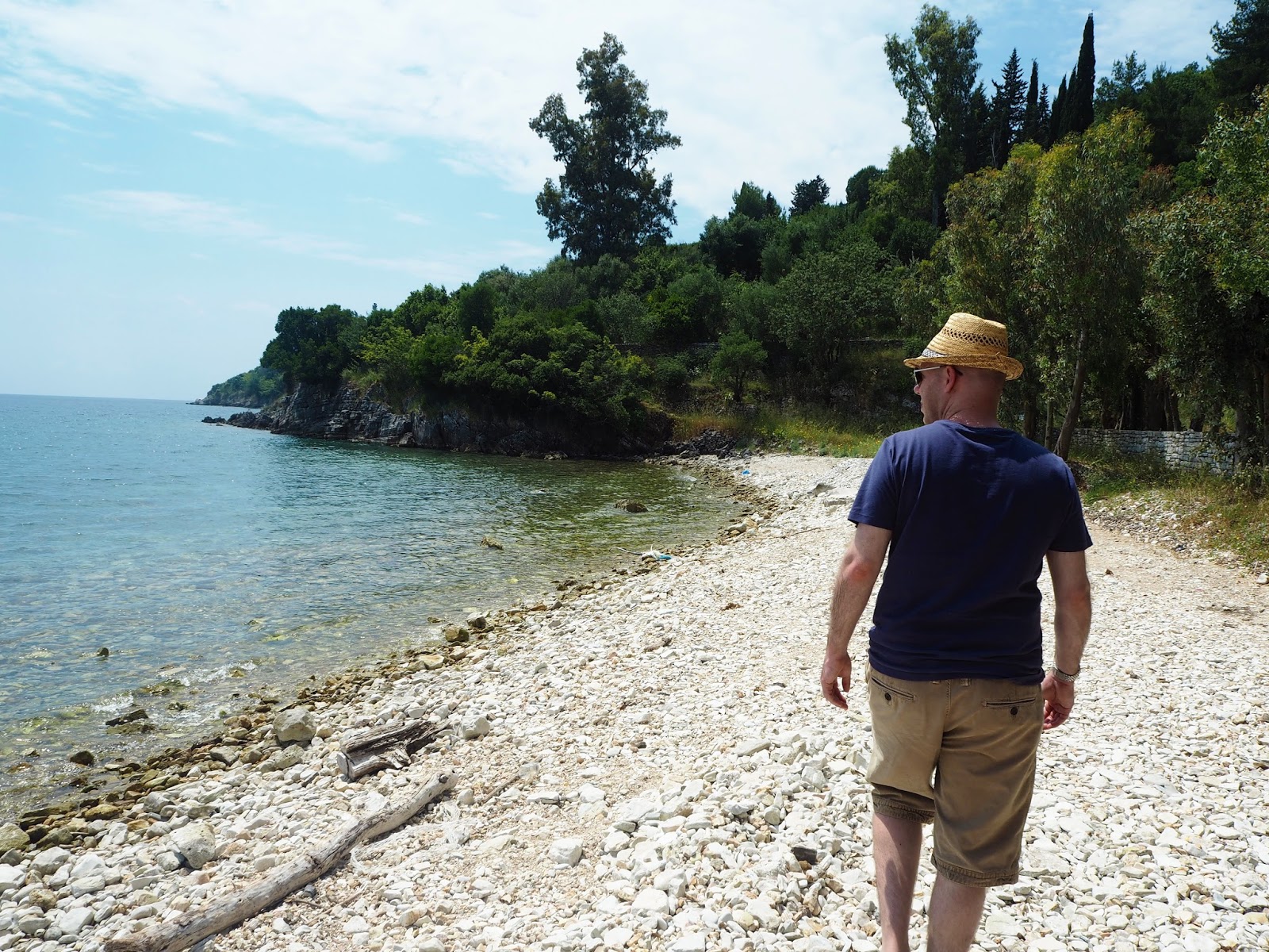 A diary-like description of a holiday in Corfu, Greece