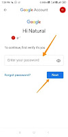 Enter your password