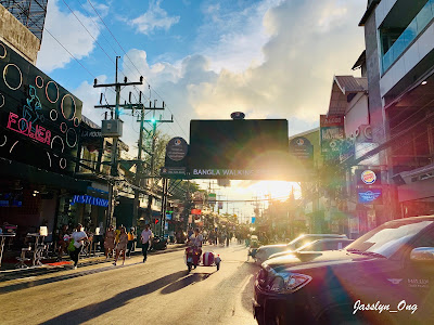 Bangla Road in Evening by Jasslyn_Ong