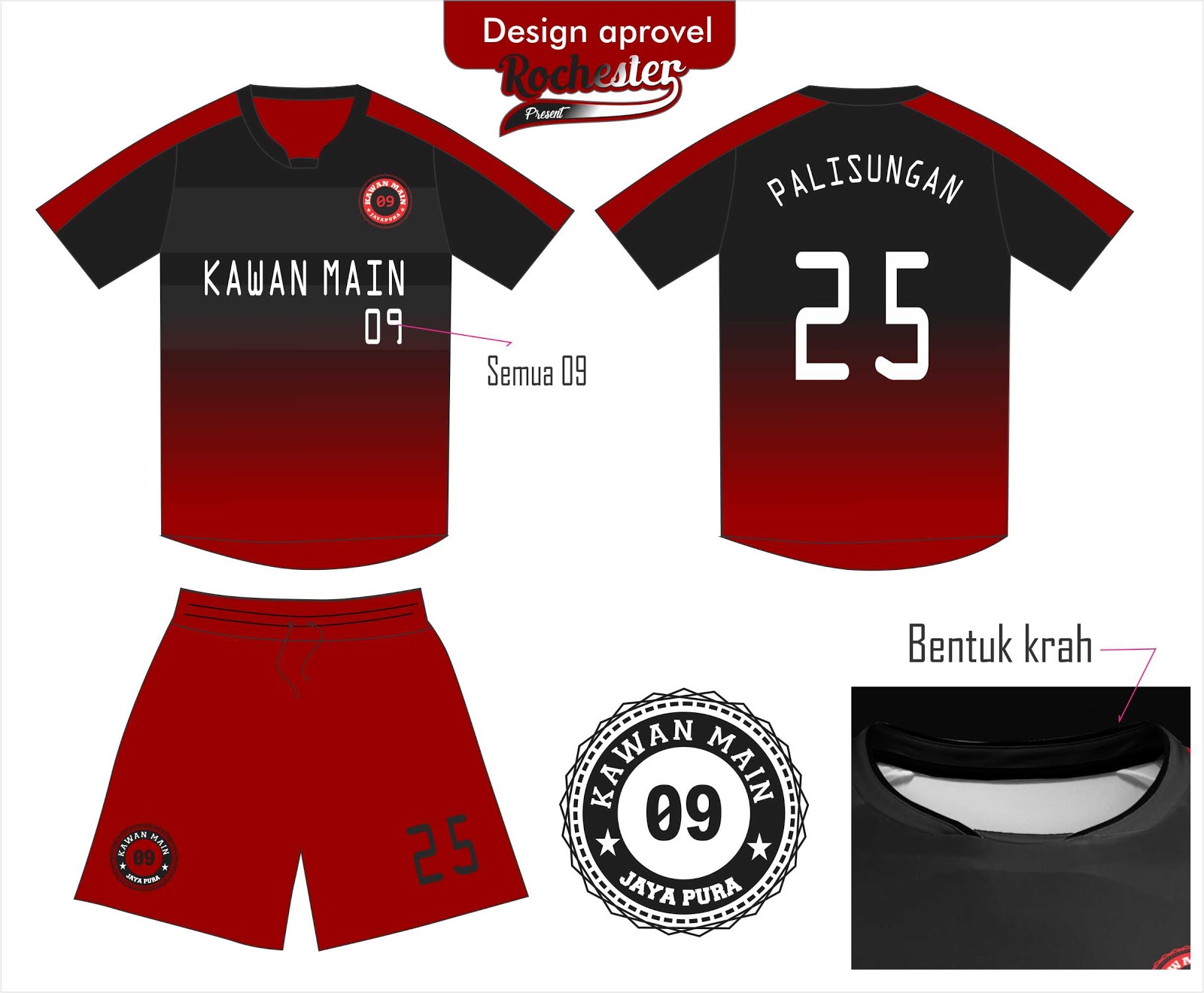 Bikin Design Jersey Gratis Jersey Jogja Rochester