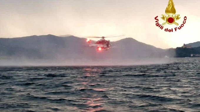 Lago Maggiore, barca si ribalta in acqua: 4 vittime