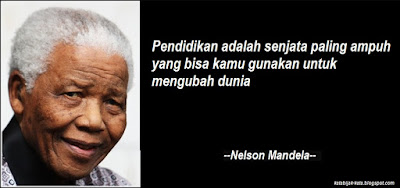 Kata Bijak Nelson Mandela tentang Pendidikan