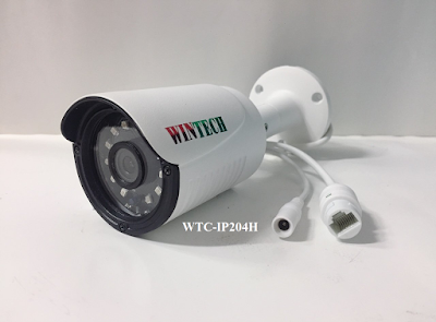 Camera IP WinTech WTC-IP204H Độ phân giải 2.0 MP