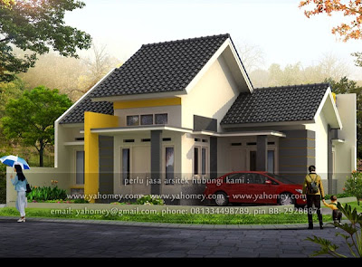 Seputar Dunia Rumah: Desain Rumah Pojok Dilahan 10,5x12,5