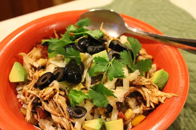 A Southwest Chicken Bowl