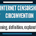 Internet censorship circumvention