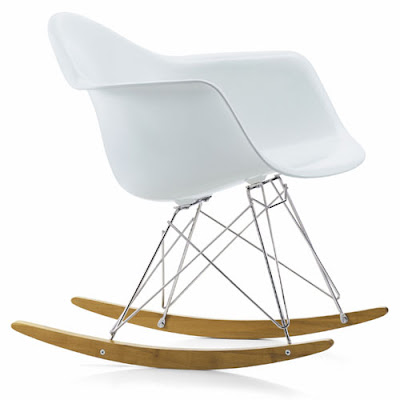 Modern Rocking Chairs on Mid Century Modern Eames Rocking Chair