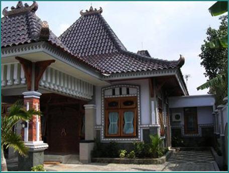 Model Rumah  Kampung  Etnik Jawa  Yang Cantik