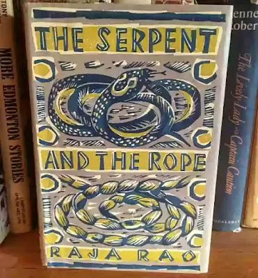 The serpent in the title refers to the illusion and the rope to the reality.