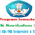 Program Semester PJOK Kurikulum 2013 Kelas 1 SD/MI Semester 1 Terbaru