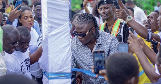 NEWS: Stonebwoy's Livingstone Foundation Brings Potable Water Relief to Four Western Region Communities with Commissioning of Mechanized Boreholes. 