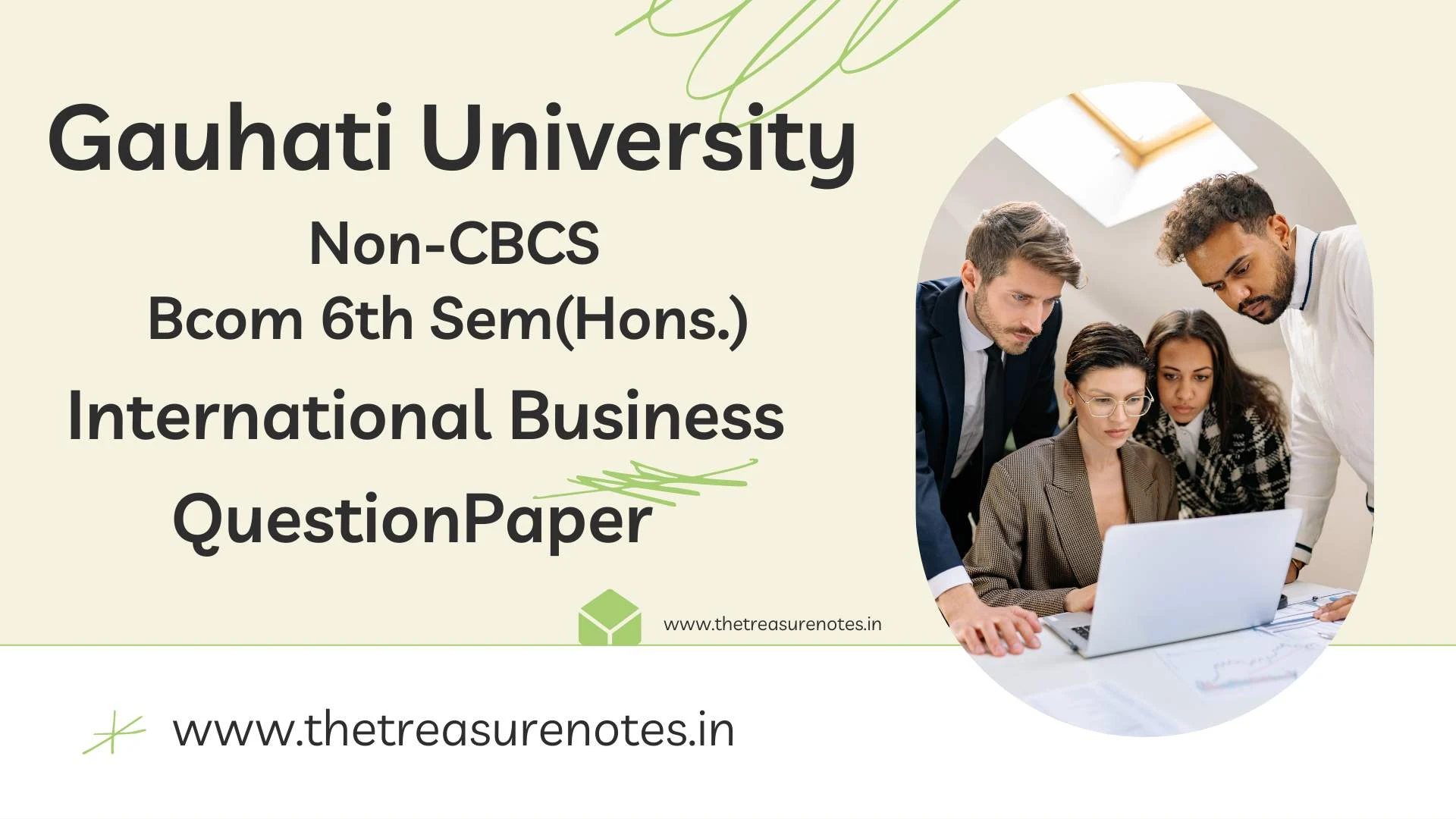 International Business Questions Paper '2015 GU 6th Sem B.com 6th Sem Non-CBCS Pettern  | Gauhati University |