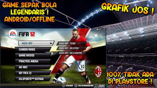 Download FIFA 12 PPSSPP Android Offline Best Graphics & Lisensi FIFPRO