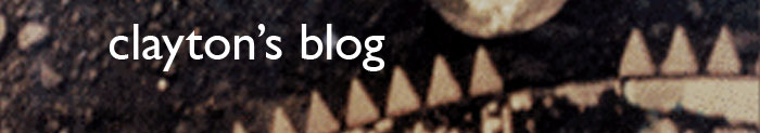 Clayton's Blog