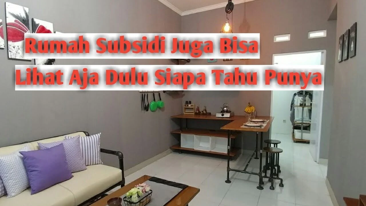 Inspirasi Rumah Tipe 36 72 Interior Murah Berkonsep Cluster