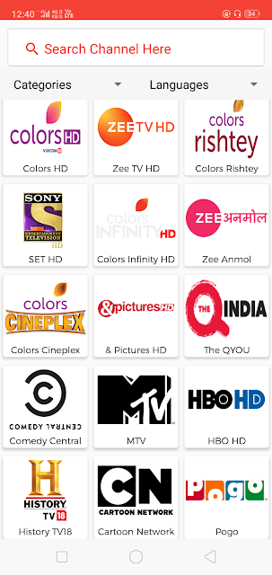 Indian tv channels Oreo tv