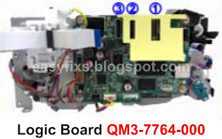 Logic Board QM3-7764-000 for Canon iP4800, iP4810, iP4820, iP4840, iP4850, iP4870, iP4880