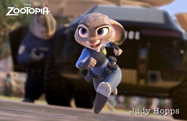 Nữ cảnh sát thỏ đầu tiên- Judy Hopps