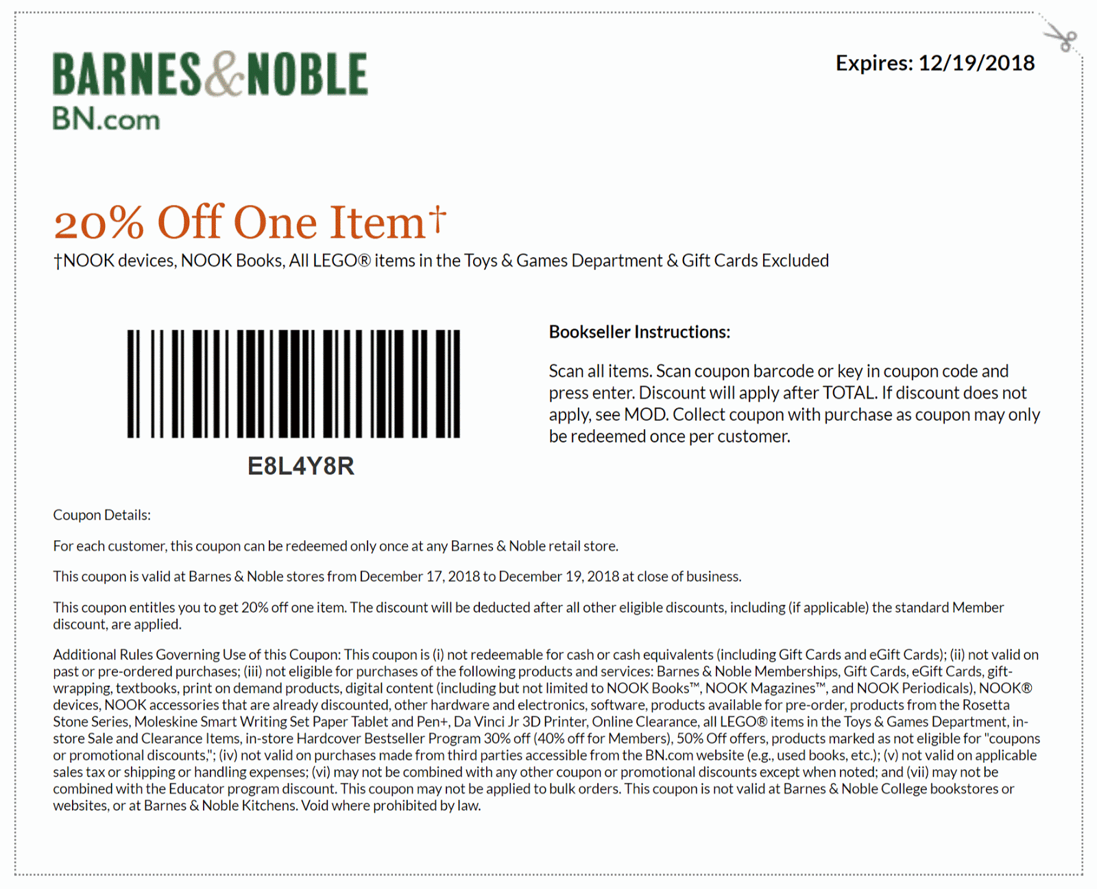 Coupons For Barnes Noble