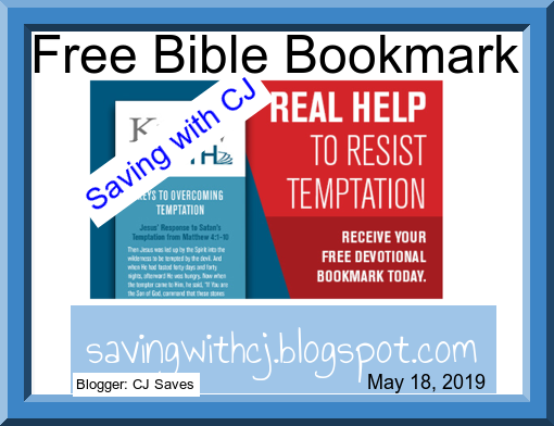 Saving with CJ Free Bible Book_Markers