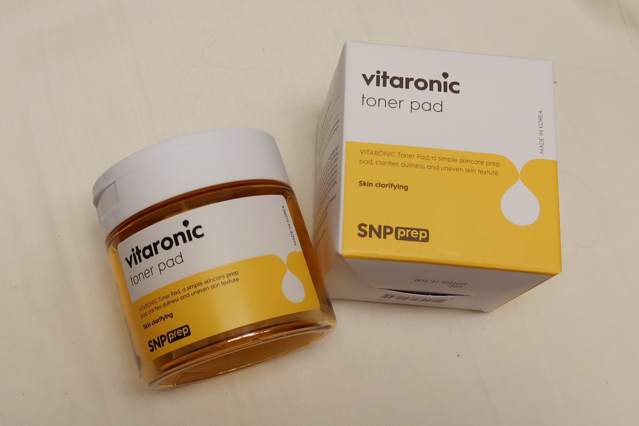 SNP Prep Vitaronic Toner Pad Review