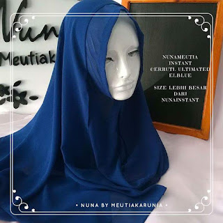 hijab nunameutia instan elblue