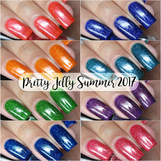 Pretty Jelly Nail Polish - Summer 2017 Collection