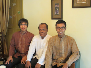 Irsyad, my Dad and me