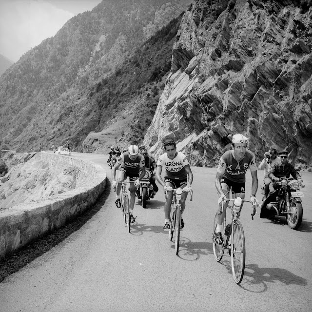 Fotografías de Federico Martín Bahamontes en el Tour de Francia