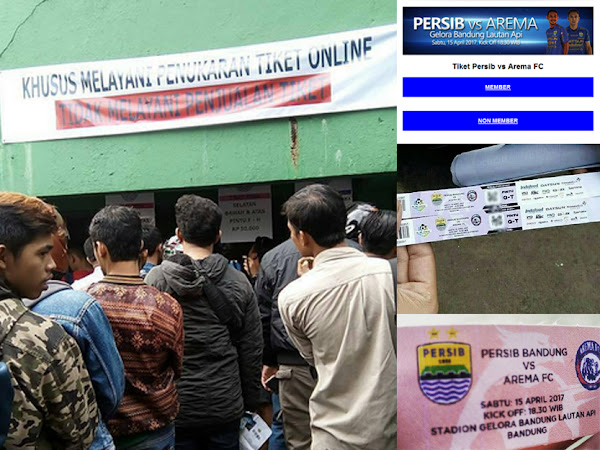 Pembelian Tiket Online Persib