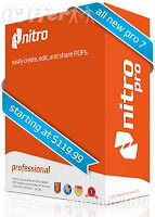 Download Nitro Pro 7 Professional PDF Editor Tools!