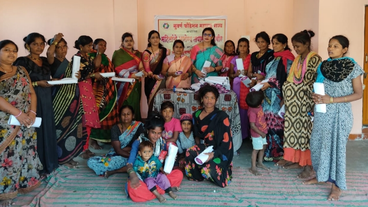 Women health, monthly period, cleanliness awareness camp, shivshahi news,