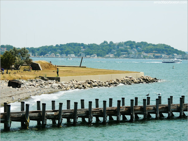 Boston Harbor Islands: Puerto de Georges Island