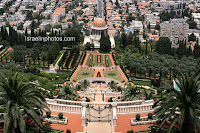 the Hanging Gardens of Haifa