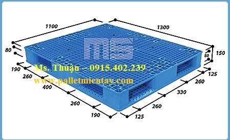 Pallet nhựa hàng nặng Malaysia