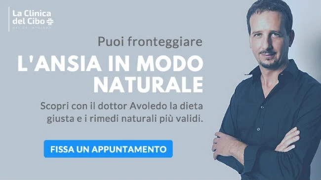 Il trattamento nutrizionale e naturopatico dell'ansia del dr. Avoledo