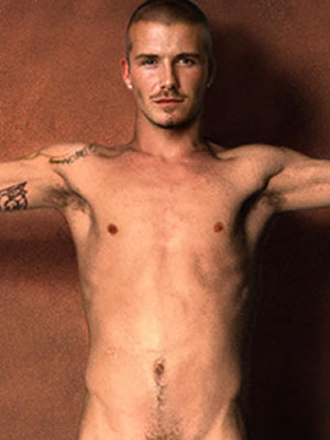 david beckham nude