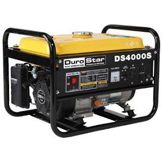 4000 Watt Generato DuroStar DS4000S 4,000 Watt 7.0 HP OHV 4-Cycle Gas Powered Portable Generator