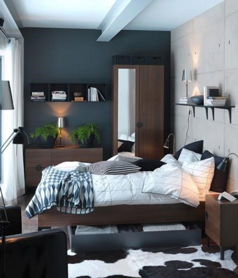 17 Room Design Ideas For Small Bedroom-3  Small Bedroom Ideas to Make Your Home Look Bigger Freshomecom Room,Design,Ideas,For,Small,Bedroom