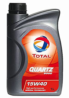 TOTAL QUARTZ 5000 15W-40 エンジンオイル　おすすめ　種類　値段　粘度　交換