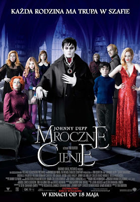 film: Mroczne cienie reżyserii Tima Burtona