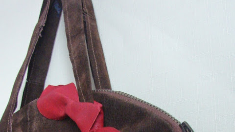 DIY Burberry Prorsum inspired leather handbag skórzana torebka z recyclingu inspirowana Burberry diy