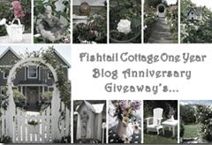 Fishtail Cottage One Year Giveaway's Celebration!