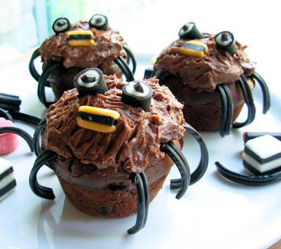 Spooky Halloween Cupcakes