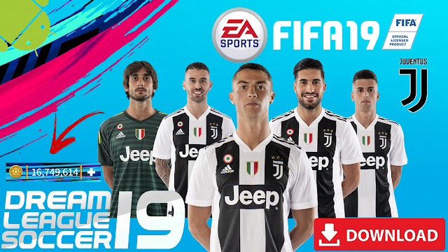 Download DLS19 Mod Juventus FIFA Offline Android