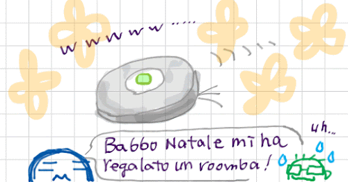 babbo natle mi ha regalato roomba 770!